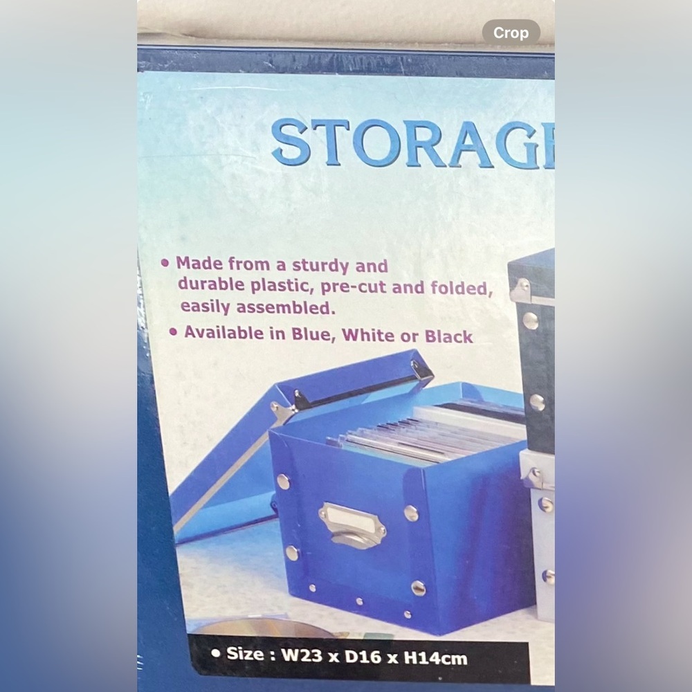 🌞  3 for $15  Storage boxes/Set of 2 Snap-N-Store-/ Size: W23 x D16 x H14cm🗃️